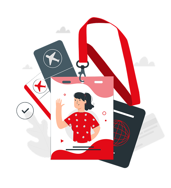 Turkey Visa Illustration